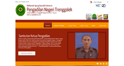 Desktop Screenshot of pn-trenggalek.go.id